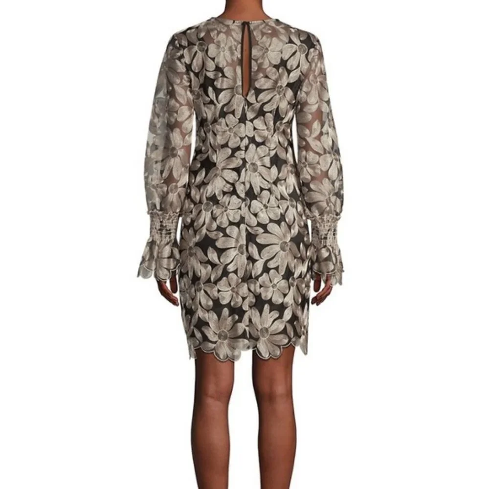 Trina Turk Wine Country Vinology Embroidery Sheath Dress Size 4 NWT - Picture 2 of 7
